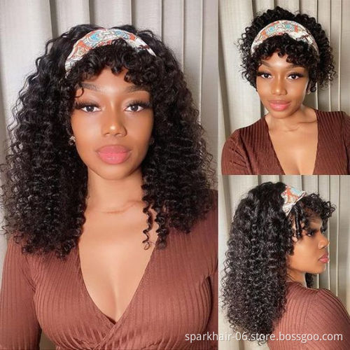 top quality headband wigs brazillian headband wig wholesale china straight headband wig vendor